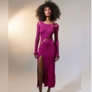 For Love & Lemons Lorelei Dress Long Sleeve Party Dress